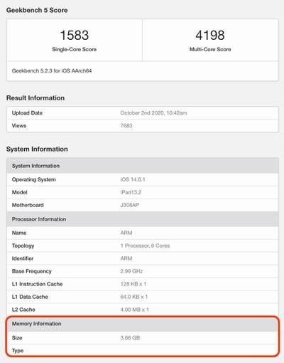 ipadairgeekbench
