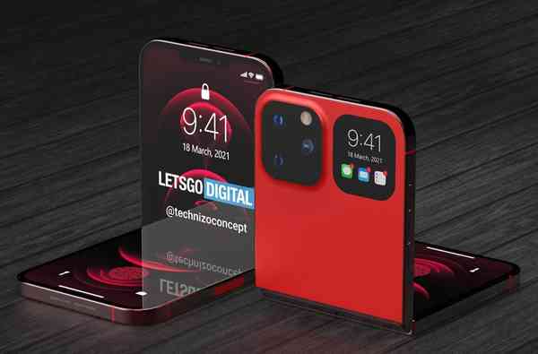 iphone-flip-opvouwbare-smartphone