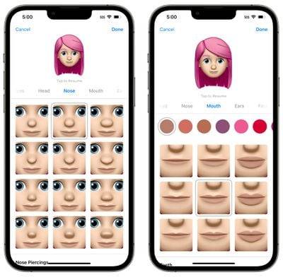 memoji-nose-ios-16