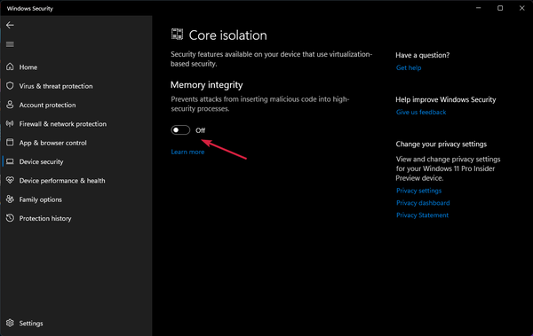 memory-integrity-off