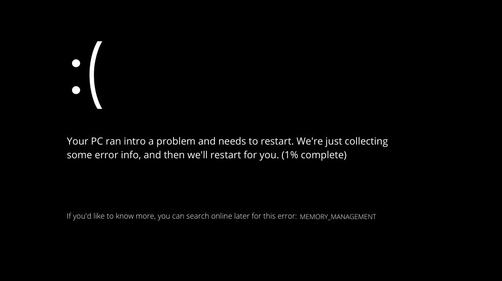 memory-management-bsod