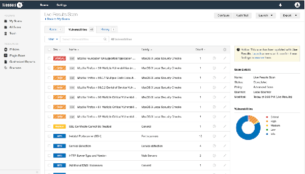 nessus-live-results