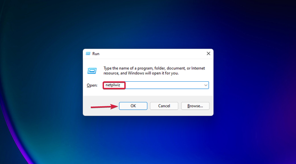 netplwiz
