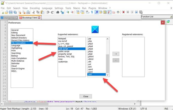 notepad-file-association notepad-file-association