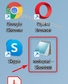 notepad-shortcut-icon-on-desktop-win11
