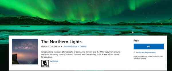 nothern-lights-best-windows-11-theme