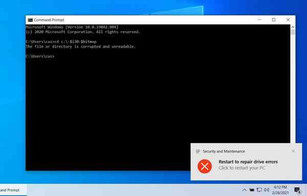 ntfs-corruption-bug ntfs-corruption-bug
