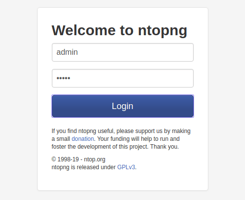 ntopng-web-interface ntopng-web-interface