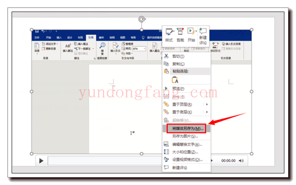Office 2021 视频保存