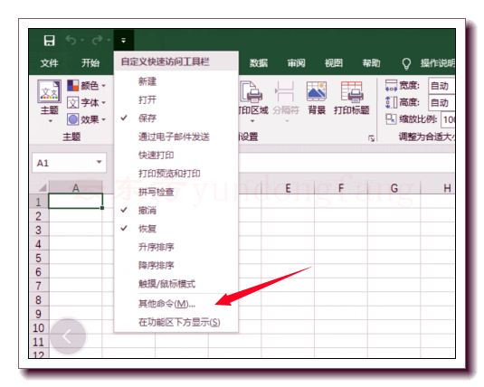 Office 2021 选项