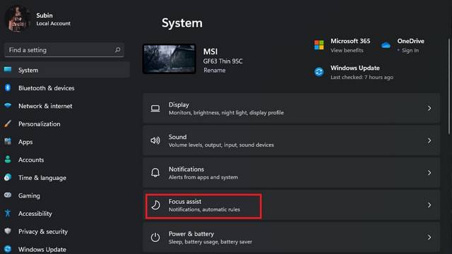 open-focus-assist-w11