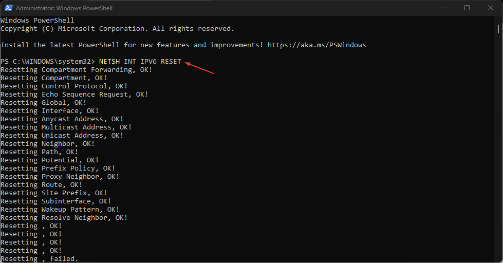 powershell_netsh-int-ipV6-reset