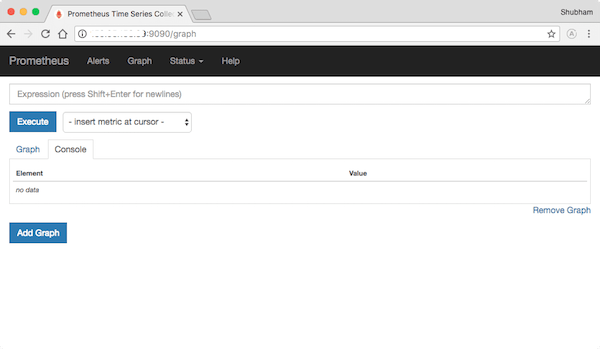 prometheus-web-interface prometheus-web-interface