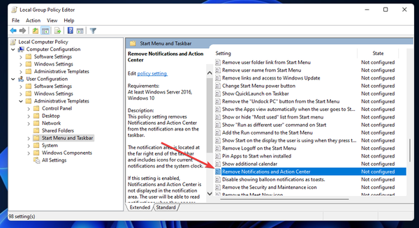 remove-notifications-and-action-settings-policy