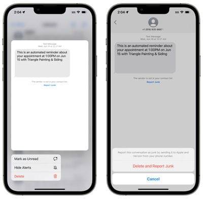 report-junk-message-ios-16