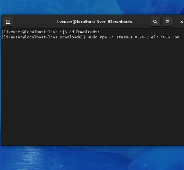 rpm-install-steam