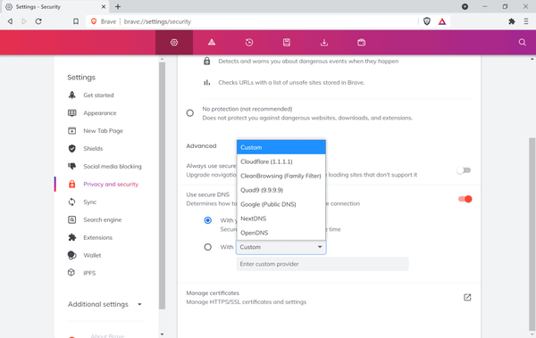 secure-dns-brave-browser
