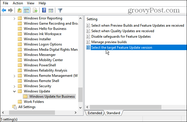 select-target-feature-update