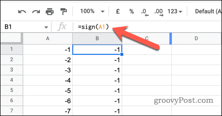 sheets-sign-function-example