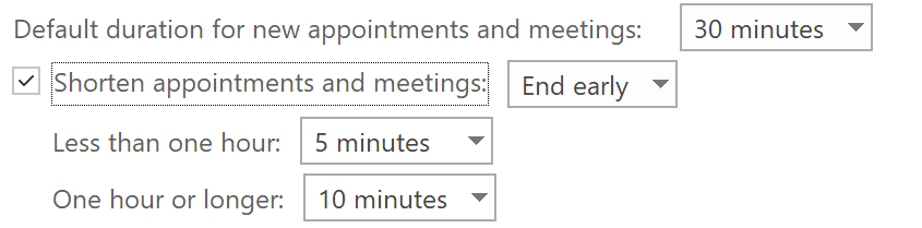shorten-appointments-in-Outlook