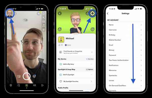 snapchat-dark-mode-walkthrough-1