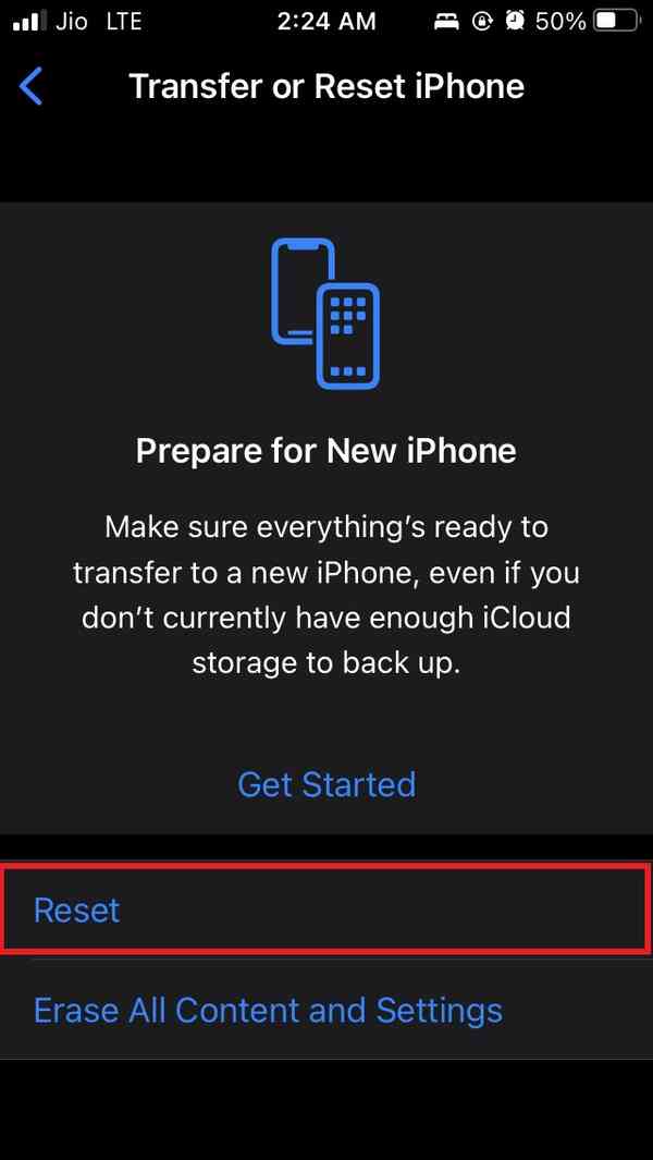 tap-on-Reset