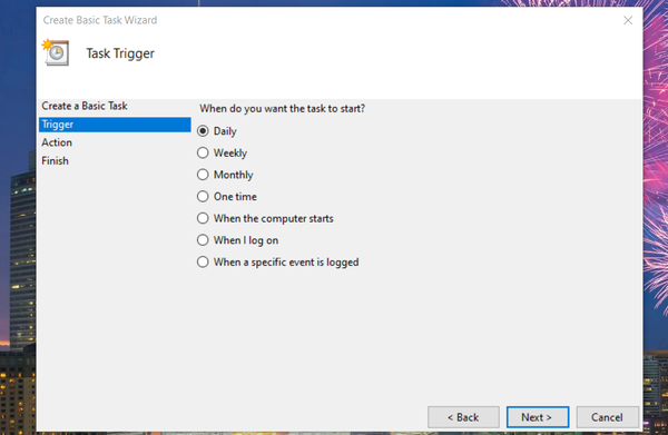 task-trigger-options