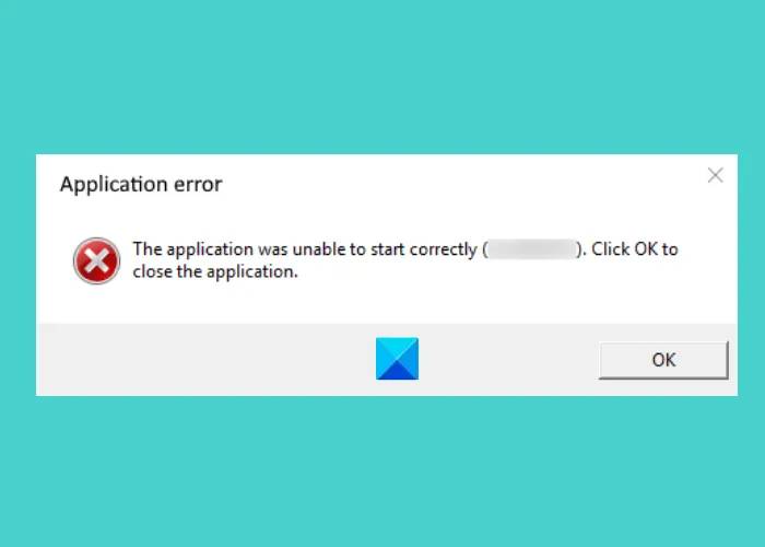 the-application-was-unable-to-start