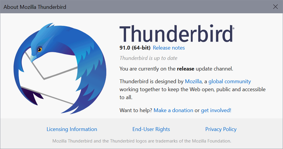 thunderbird-91 thunderbird-91