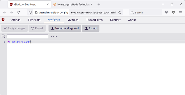 ublock-block-web-fonts