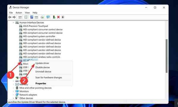 update-i2c-driver