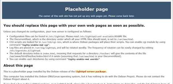 web-server-page-lighttpd-1