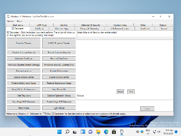 windows-11-debloater