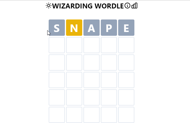 wizarding-wordle