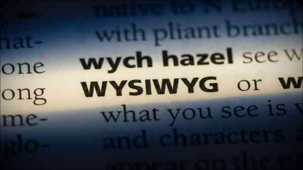 wysiwyg-dictionary-definition