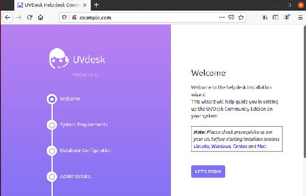 xuvdesk-web-interface