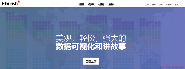 可视化数据视频制作使用的工具，无需会代码一样能做
