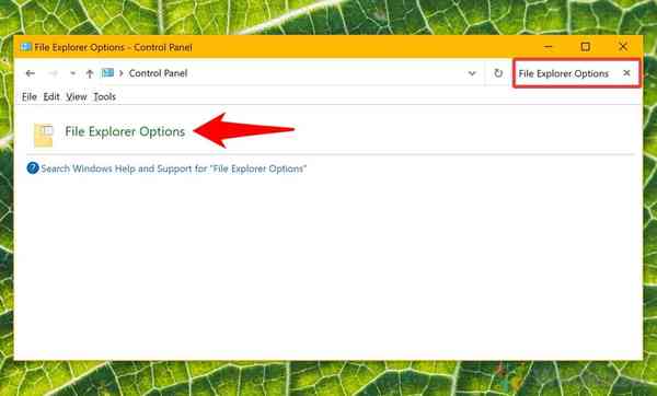 01.2-Windows-10-Control-Pane-Search-for-File-Explorer-Options-Open-File-Explorer-Optionsl