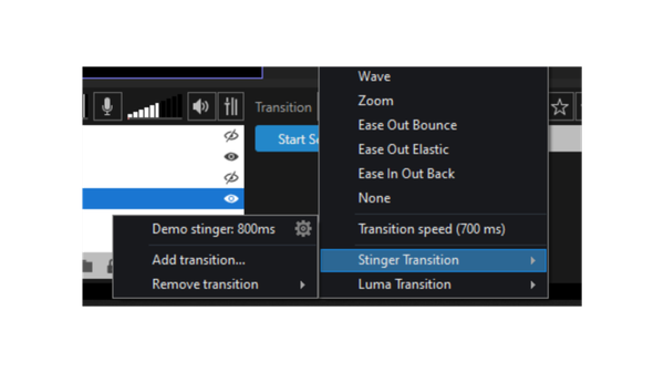 额外的XSplit流媒体设置