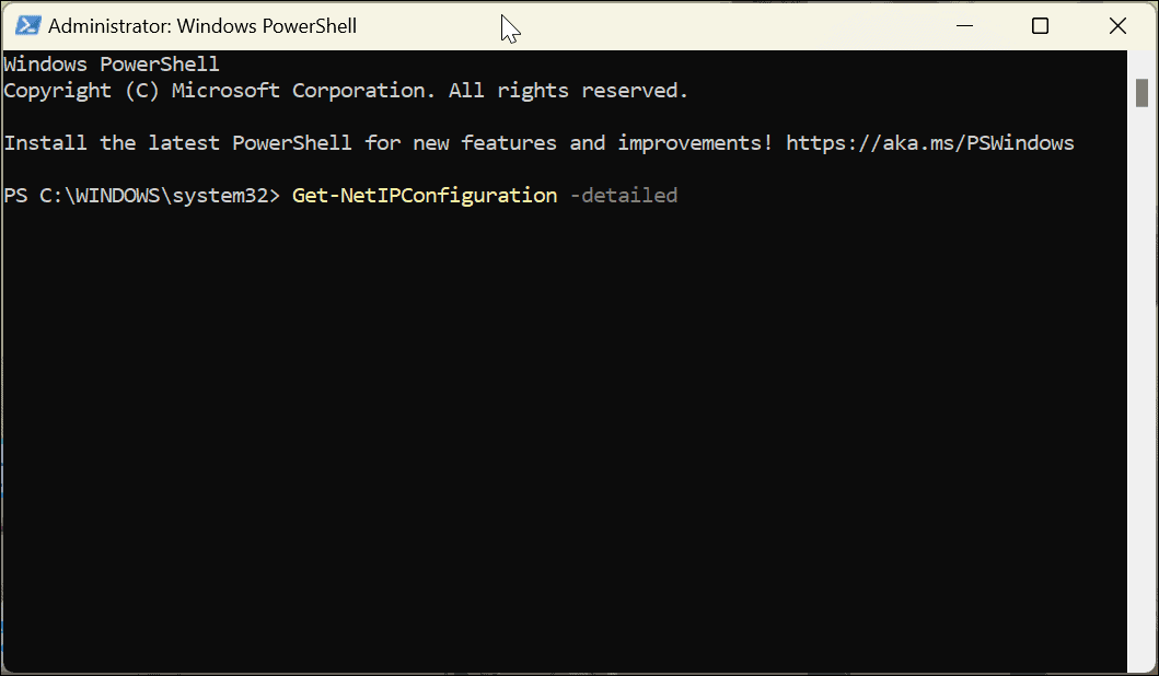 7-get-IP-Powershell