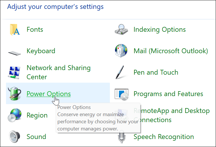 9-Power-Options-Control-Panel