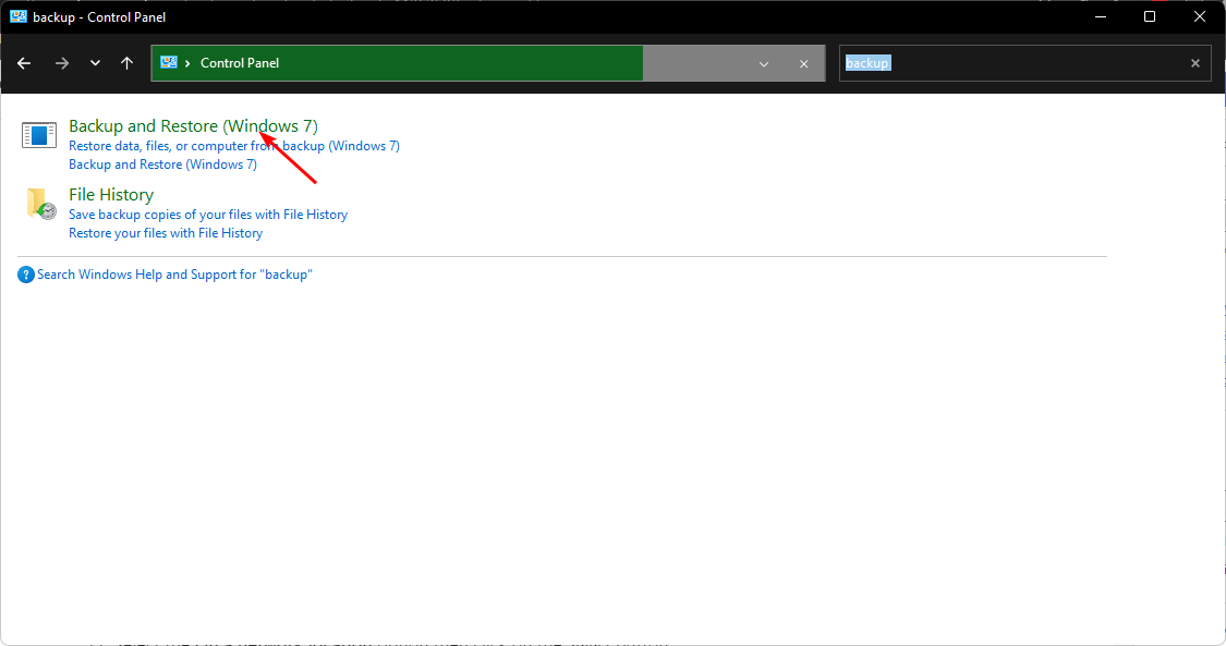 Backup-and-restore