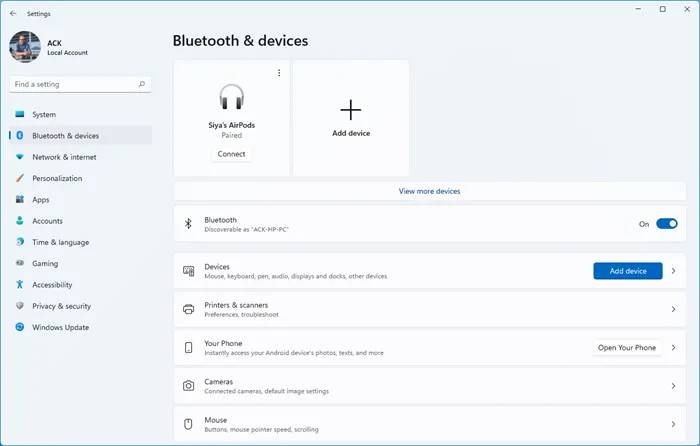 Bluetooth-and-Devices-Settings-Windows-11 Bluetooth-and-Devices-Settings-Windows-11