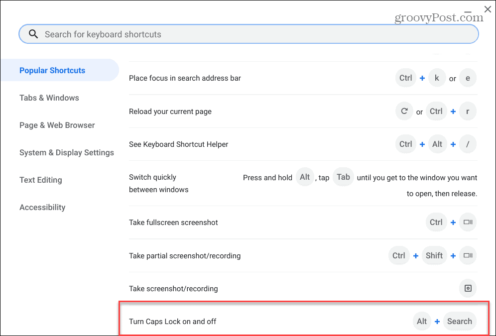 Caps-Lock-Chromebook-Shortcut