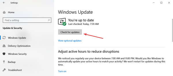 Check-for-updates-button