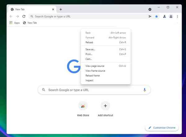 Chrome-context-menu Chrome-context-menu