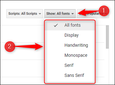Click-the-down-arrow-to-show-the-drop-down-menu-and-then-click-the-filter-option-to-select-it. Click-the-down-arrow-to-show-the-drop-down-menu-and-then-click-the-filter-option-to-select-it.