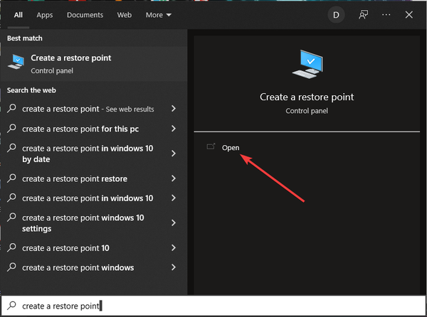 Creae-a-restore-point