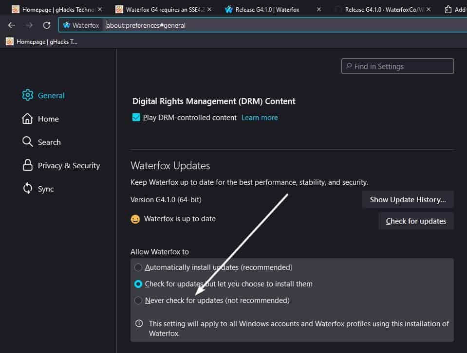 Disable-Automatic-Updates-for-Waterfox