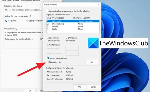 Disable-Paging-File Disable-Paging-File